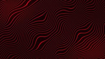 Line Animation with Red Background Motion Graphics video