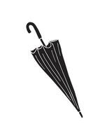 Hand drawn umbrella vector