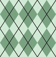 Seamless pattern of checkered texture isolated vector