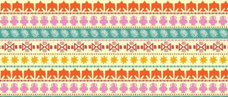 Retro hand drawn African motifs. Background with ethnic pattern. vector