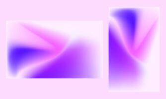 Abstract gradient design in pink and purple with soft light and modern aesthetic Background Wallpaper vector