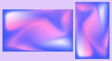 Soft gradient background with vibrant colors for mobile wallpaper vector