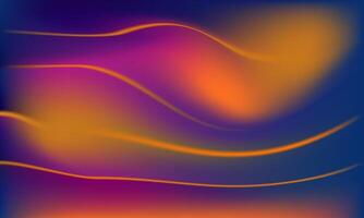 Modern Futuristic Abstract Design in Pink, Blue, and Yellow Mesh Gradient Background vector
