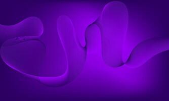 Abstract Purple Flowing Lines Wave Gradient vector