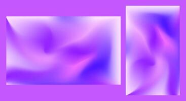 Abstract Purple Gradient Backgrounds for Creative Projects vector