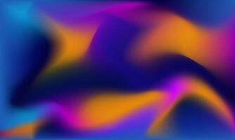 Vibrant Digital Fluid Gradient Background with Neon Glow Wallpaper vector