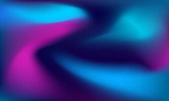 Digital Fluid Smooth Gradient Background with Neon Glow vector