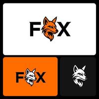 Fox Logo maker font design display serif font alphabet letters numbers for logo maker typography lettering bold modern fonts text typeface illustration vector