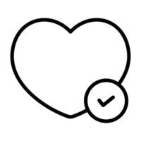 Simple Match outline icon. The icon can be used for websites, print templates, presentation templates, illustrations, etc vector