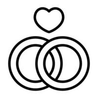Simple Ring outline icon. The icon can be used for websites, print templates, presentation templates, illustrations, etc vector