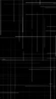 Elegant black and white background animation with gently moving white and grey lines. This dark minimalist vertical background is full HD and a seamless loop. video