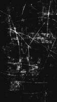 High contrast black and white grunge texture background with distressed scratches, grainy noise and dust particles. This dark gritty textured vertical animation is full HD and a seamless loop. video