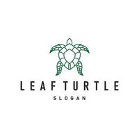 simple design of ocean animals the concept of a turtle logo, a black silhouette of a minimalist turtle for a symbol or template for a business or product brand illustration vector