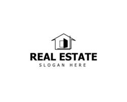 House Logo. House Symbol Geometric Linear Style. Usable for Real Estate, Construction, Architecture and Building Logos. Flat Logo Design Template Element. vector
