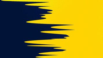Yellow brush style stripes on a dark background with inconspicuous halftone dots. vector