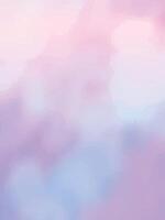 A soft and dreamy gradient background featuring smooth pastel shades of pink, purple, and blue. Ideal for digital design or aesthetic visuals. vector