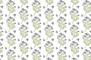fashion ready seamless floral pattern with botanical flowers textured leaves and abstract decorative elements ideal for colorful digital fabric prints and backgrounds vector