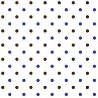 trendy polka dot repeat design vector