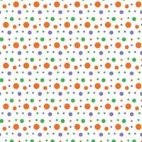 Multicolored Dot Pattern for Textile Seamless vector