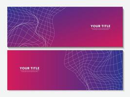 Modern futuristic background for presentation design, banner, brocure vector