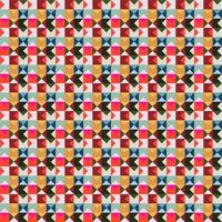 Colorful Geometric Abstract Pattern vector