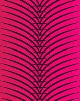 Abstract pattern design of wings shape with pink background color. vector