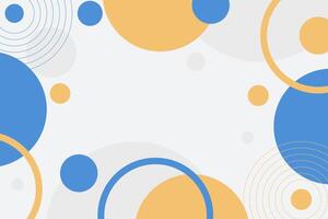 Abstract composition with geometry vector