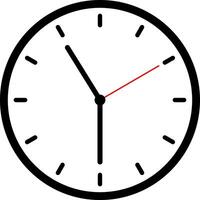 clock icon. time clock sign collection. Time and Clock symbol. Clocks icons vector