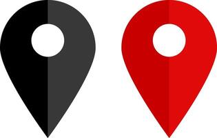 location pin point icon set. Point sign collection. position symbol. place logo. Navigation marker vector