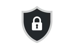 Encrypted Shield Padlock Icon, shield security padlock icon, digital protection lock icon, encrypted shield padlock , cyber security shield icon vector