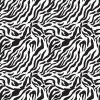 Seamless wild patterns in natural animal patterns of zebra or tiger. Modern minimalistic and bright ornament for printing on wrapping, wallpaper, backdrops and textiles and fabrics vector