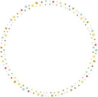 Colorful stylish blobs empty frame. frame for text. Modern Art baby shower graphic vector