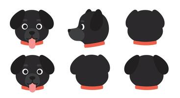 Dolphins swimming joyfully in flat style art with playful expressions and vibrant colors vector