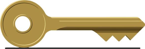 Key design transformation from minimal to detailed style in art vector