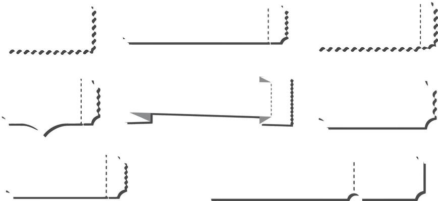 Animated line art showing transformation between two distinct abstract designs