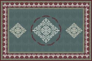 Damask patterns feature intricate, symmetrical motifs inspired by floral or ornamental designs. Often elegant and timeless. vector