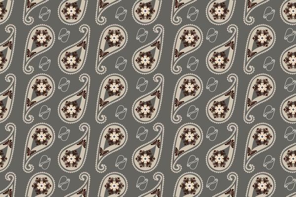Paisley or Boteh seamless pattern is an ancient textile design from the Persian region, traditionally used to decorate carpets, shawls, and textiles.