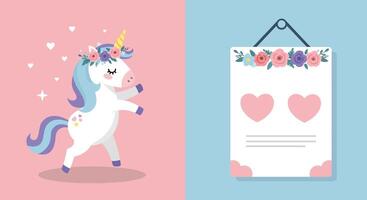 Cute mermaid character preparing a cupcake in flat style illustration vector
