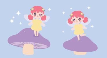 Cute unicorn character with balloons in playful flat art style vector