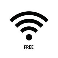 Free Wifi Signal Icon Illustration Wireless Internet Access Available vector
