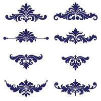 Classic Rococo Vectors Design Ornaments for Branding Projects