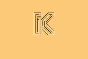 A logo for a company that makes a line of lettering vector