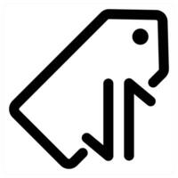 Tag Sync and refresh icon concept in black color vector