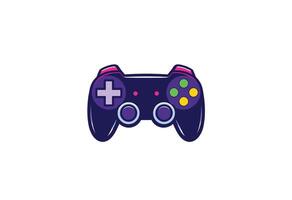 Colorful Gaming Controller Design for Digital Assets. A vibrant stylized illustration of a game controller vector