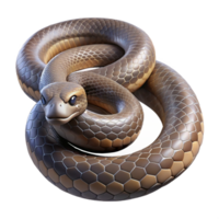 captivating vintage Snake, python, coiled, with Transparent Background elite png