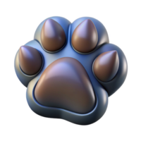 beautiful vintage Ultra-detailed, hyper-specific, isolated cutout of a single Cerberus paw, professional render, concept art style with Transparent Background sharp png