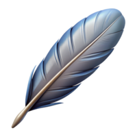 glorious dynamic artistic Hyper-specific, isolated cutout of a single Harpy feather, photorealistic, ultra-detailed, professional render with Transparent Background top-tier png