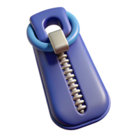 glorious nostalgic classic Hyper-specific professional render of a single zipper Isolated cutout with Transparent Background high quality png