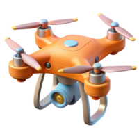 fascinating distinctive Drone, aerial photography, quadcopter, with Transparent Background png