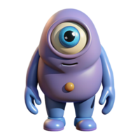 dynamic impressive Cyclops, one-eyed giant with Transparent Background flawless png